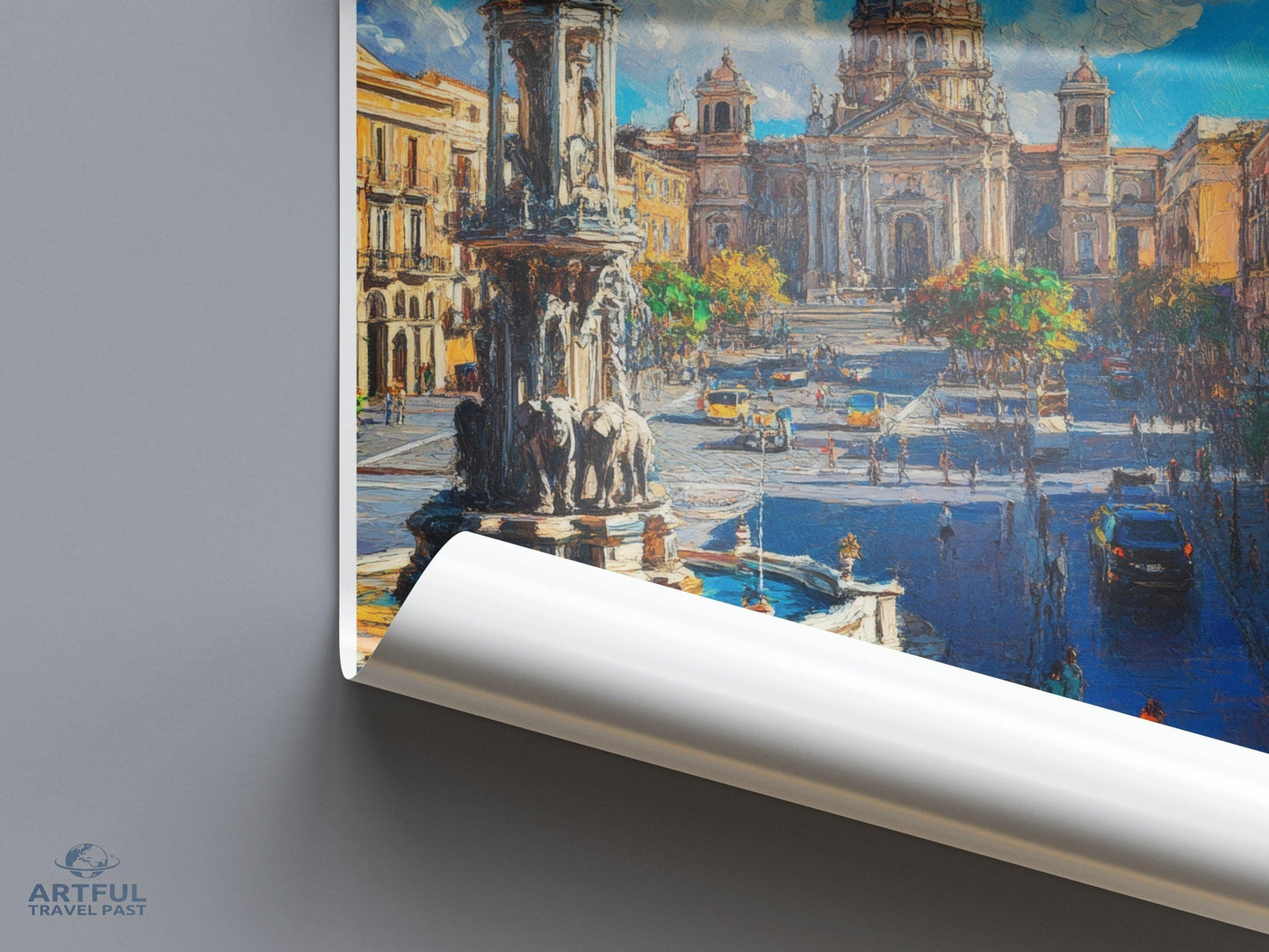 Catania Poster - Italy Wall Art