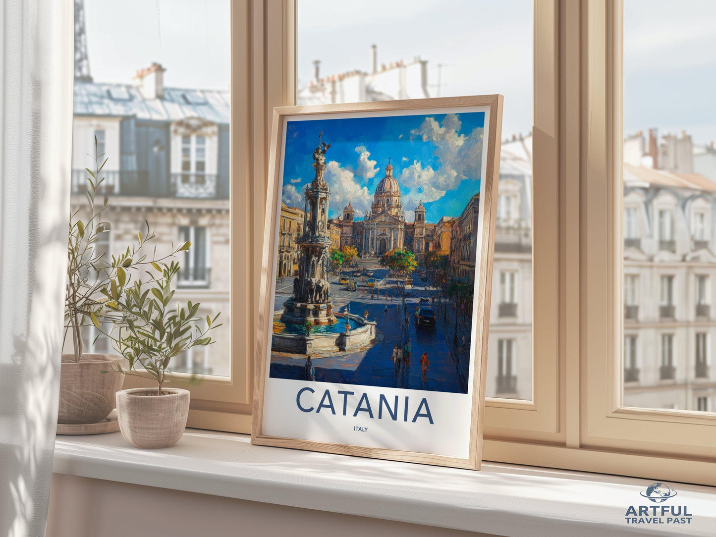 Catania Poster - Italy Wall Art