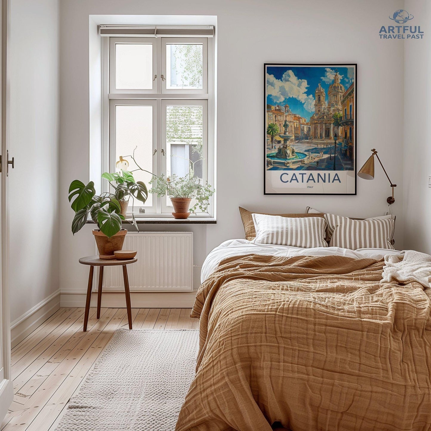 Catania Poster | Italy Wall Art | Europe Decor