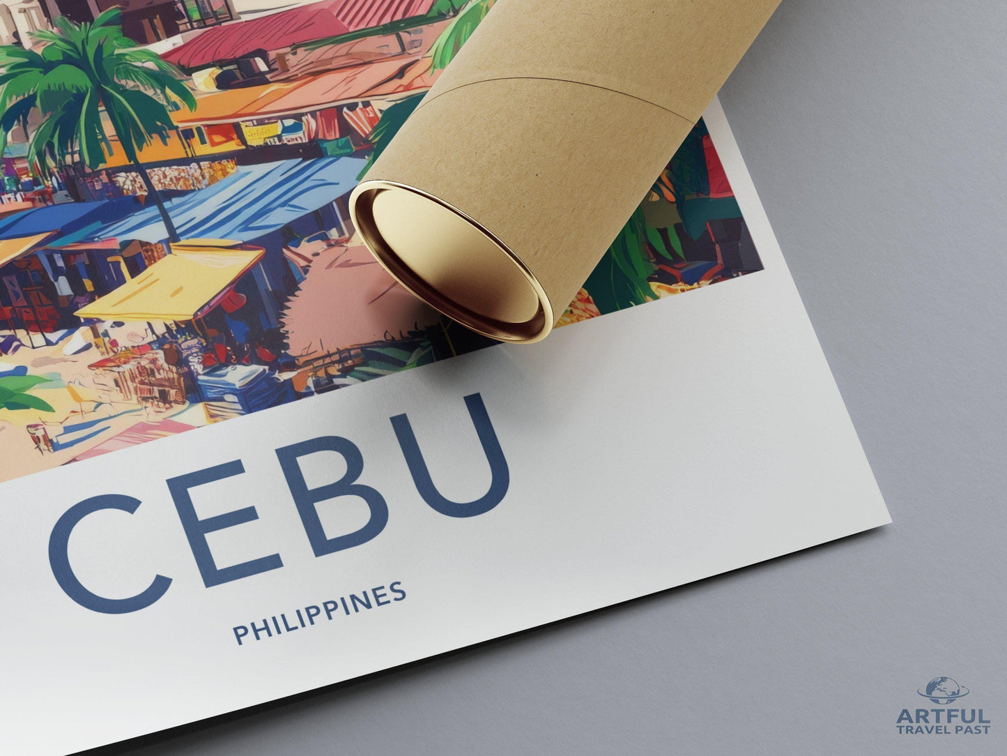 Cebu Poster - Philippines Wall Art
