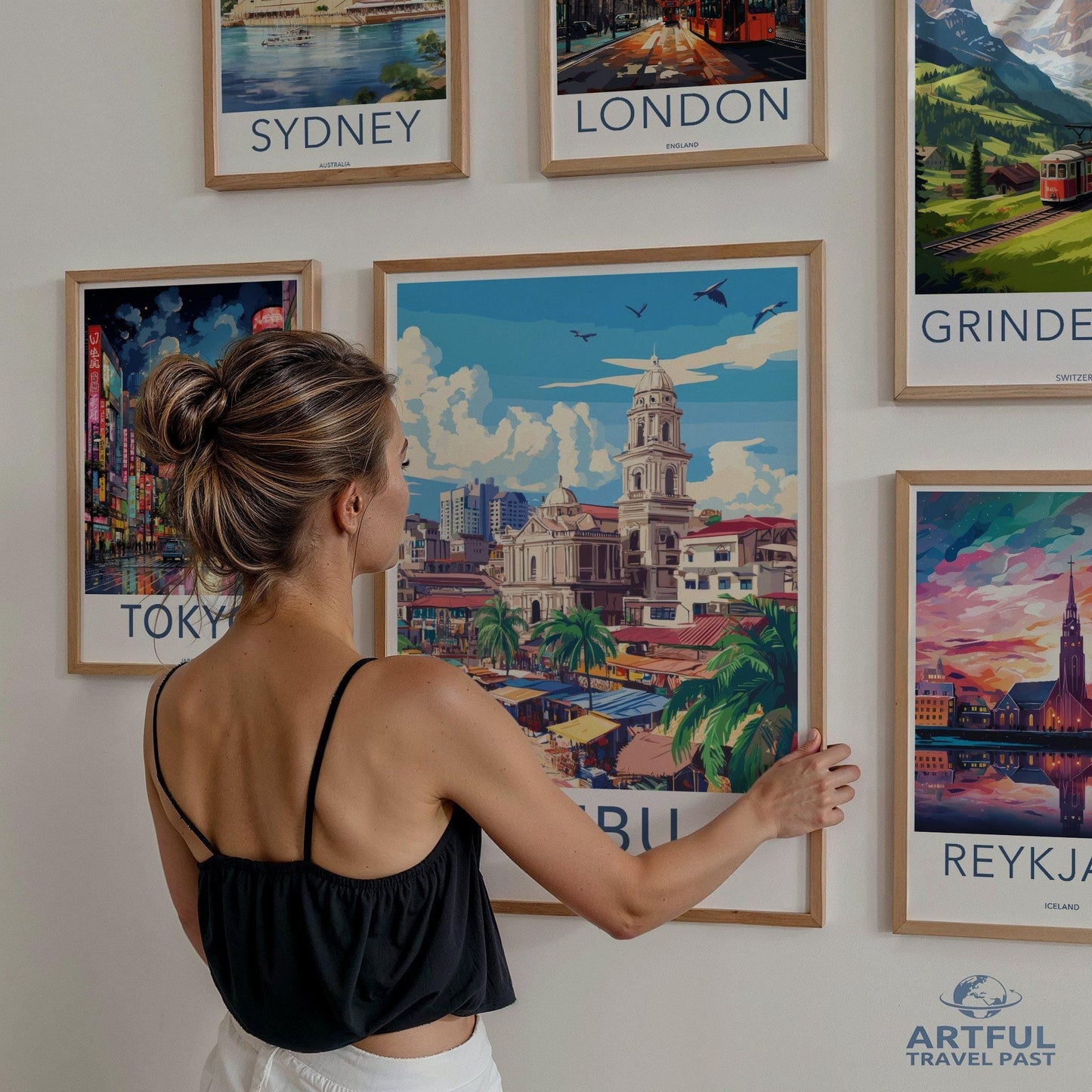Cebu Poster - Philippines Wall Art