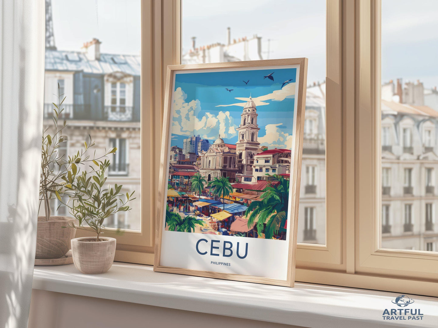 Cebu Poster - Philippines Wall Art