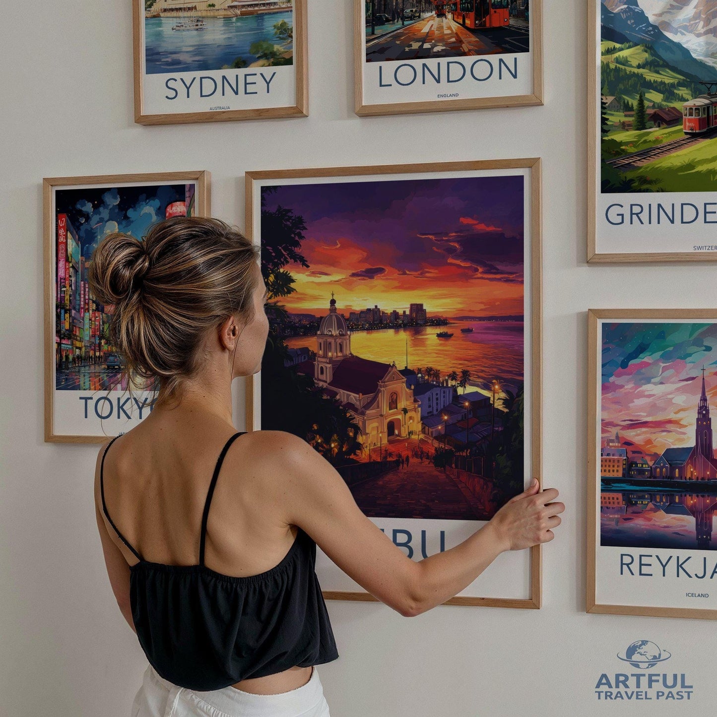 Cebu Poster - Philippines Wall Art