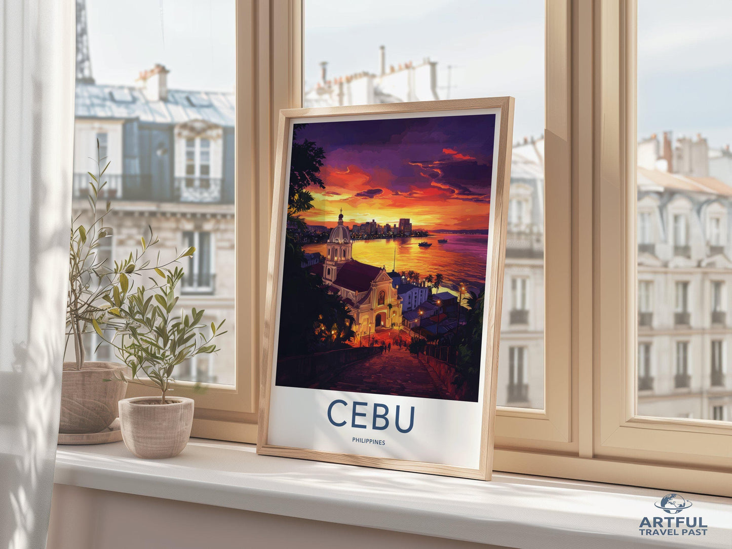 Cebu Poster - Philippines Wall Art