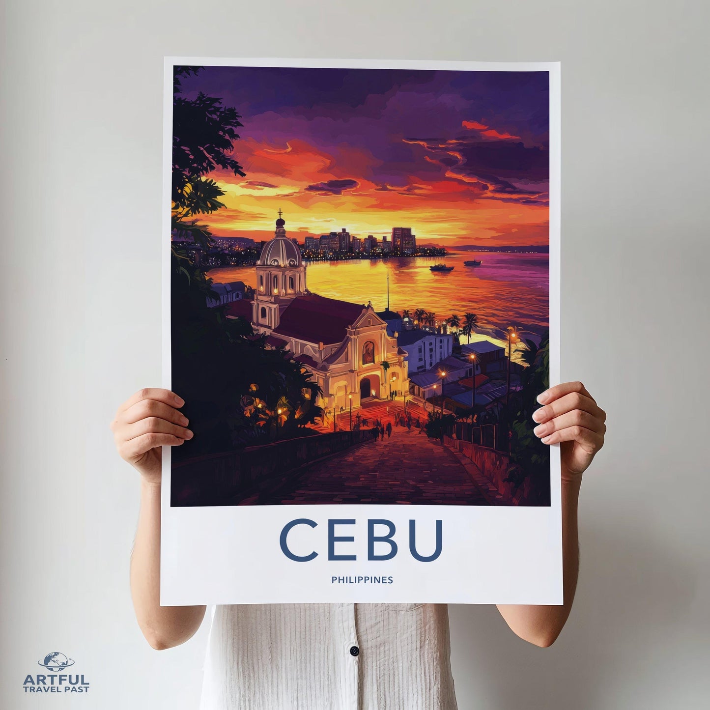 Cebu Poster - Philippines Wall Art