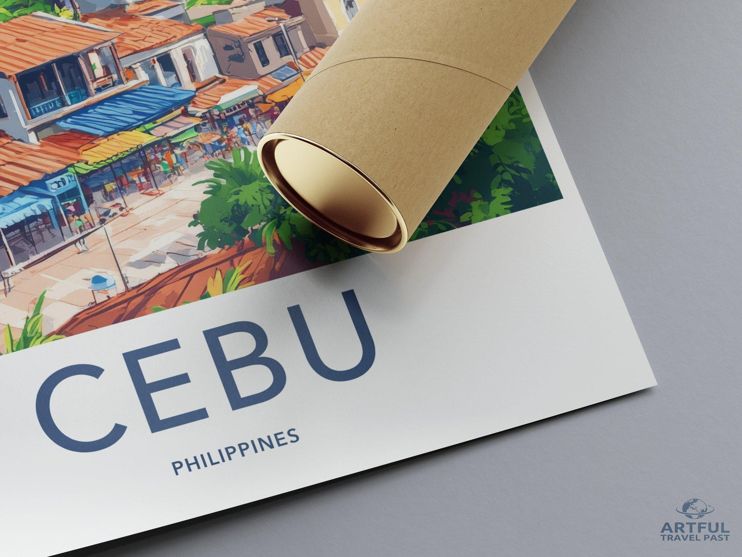 Cebu Poster - Philippines Wall Art