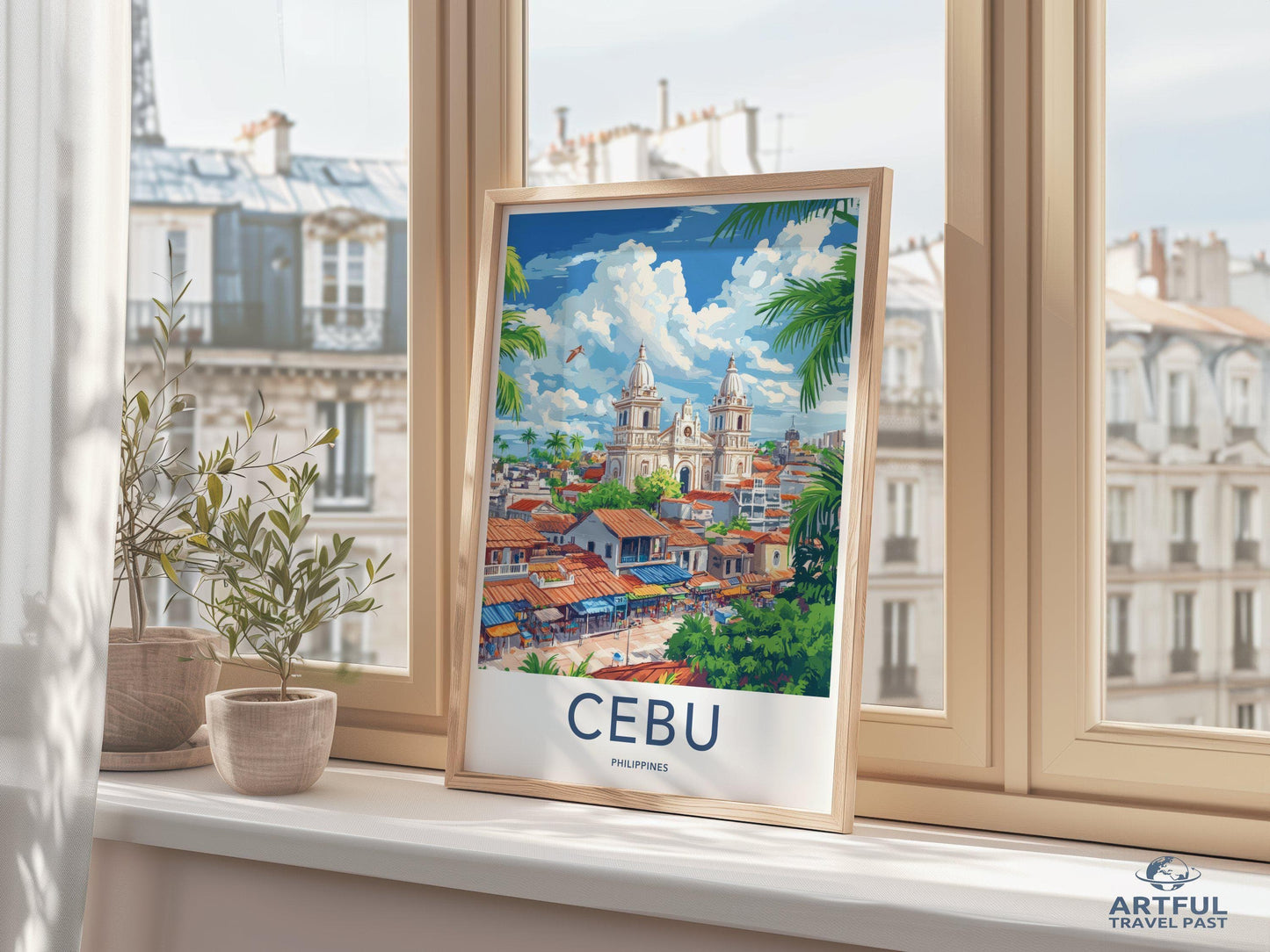 Cebu Poster - Philippines Wall Art