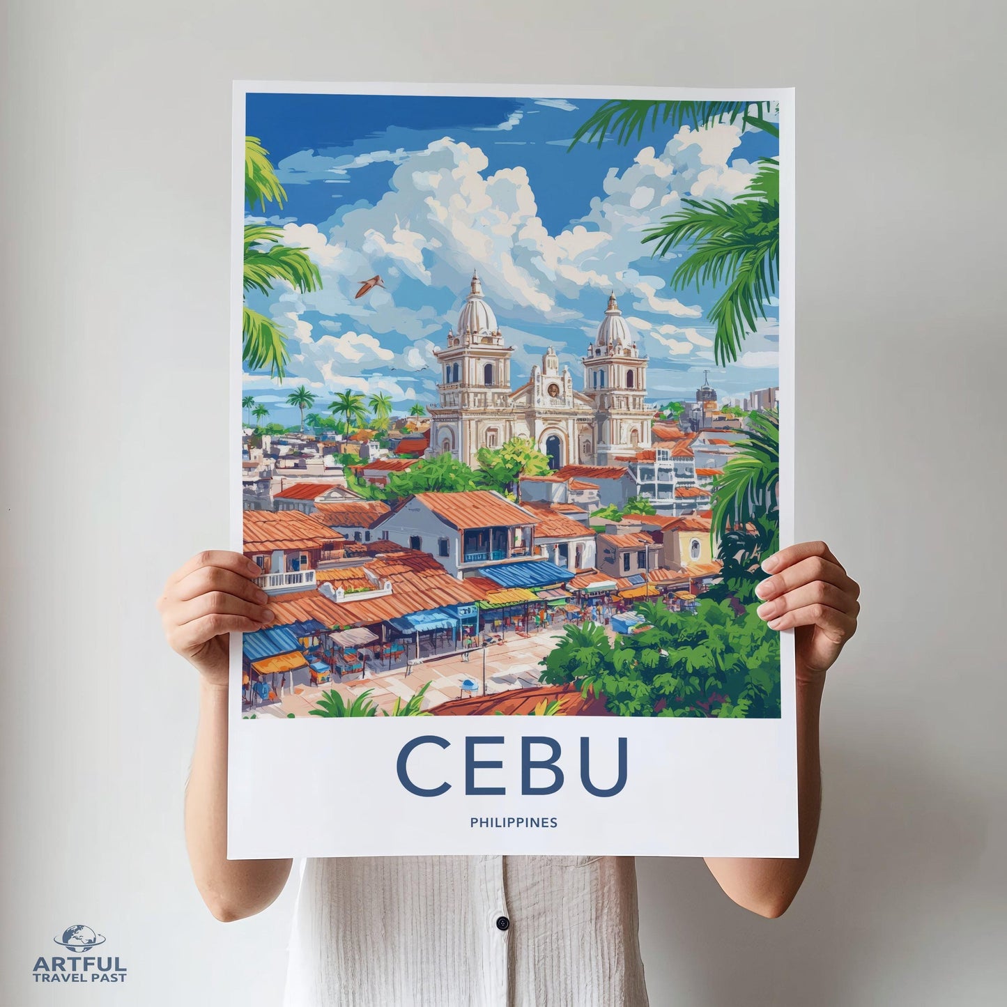 Cebu Poster - Philippines Wall Art