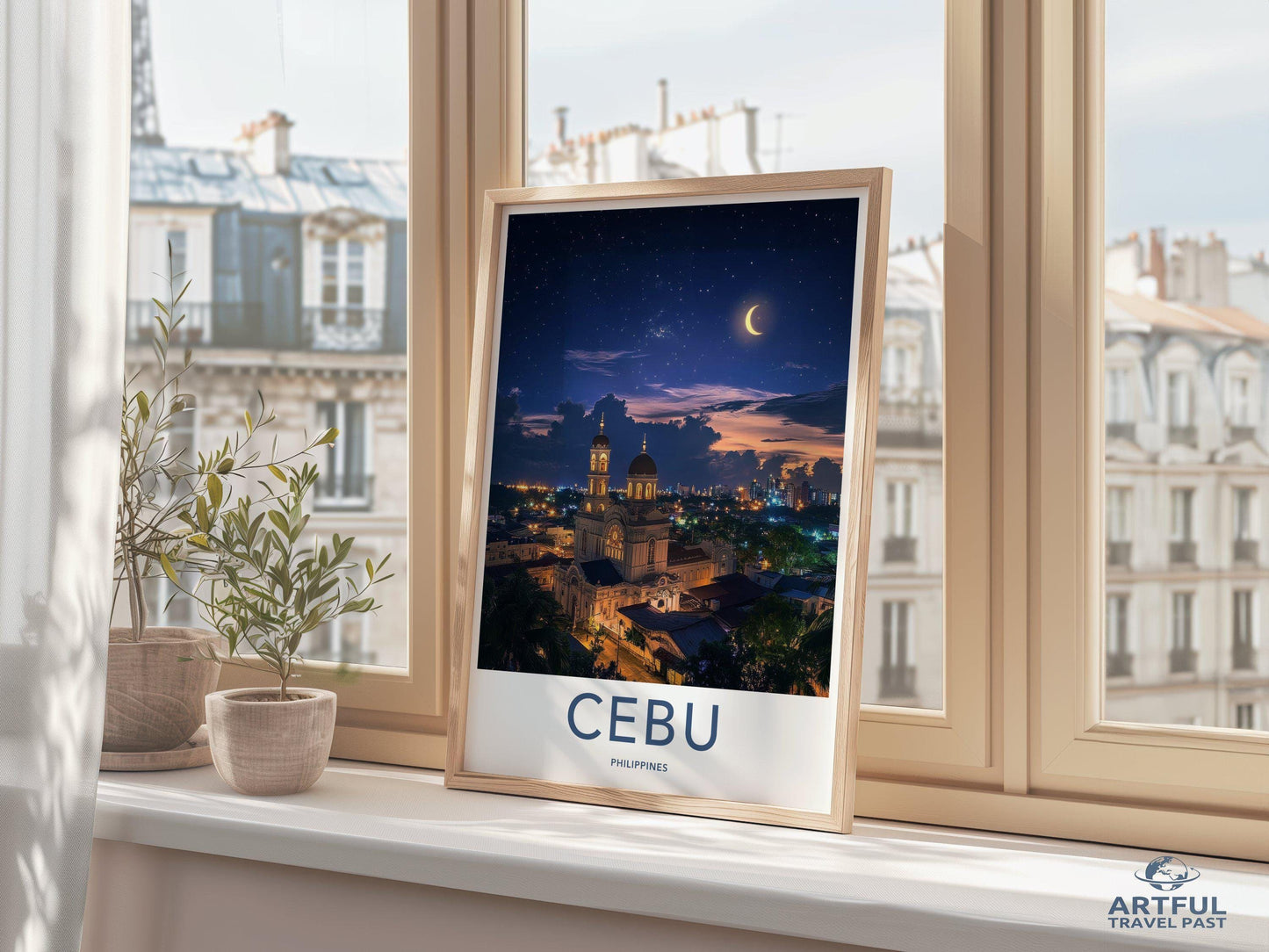 Cebu Poster - Philippines Wall Art