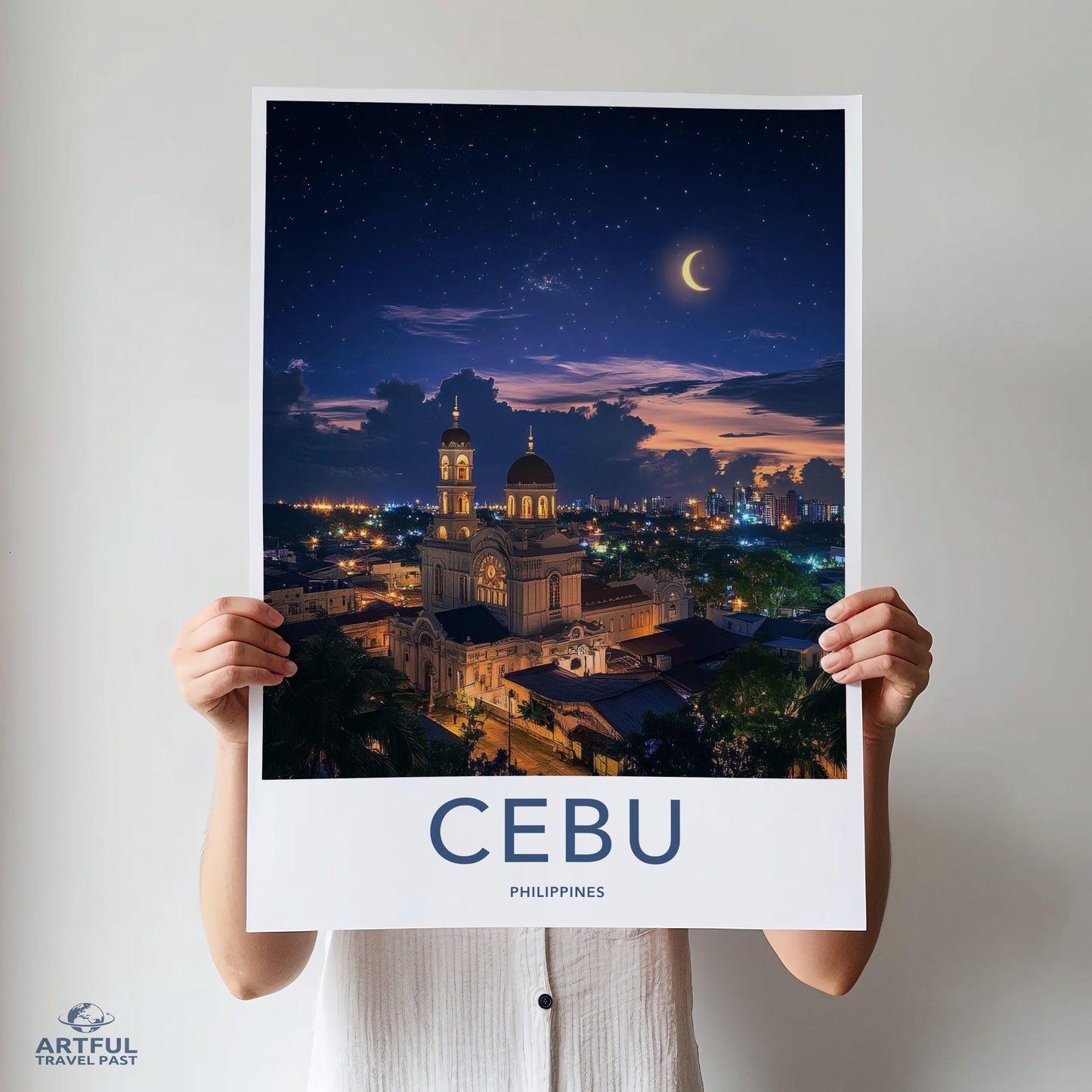 Cebu Poster - Philippines Wall Art