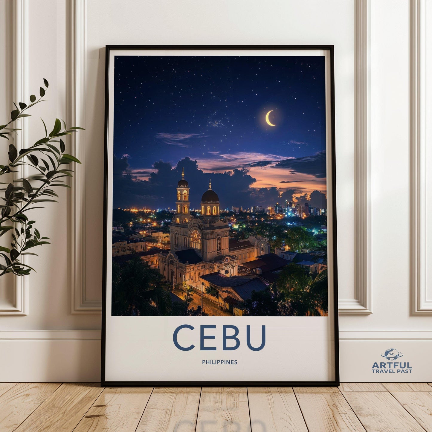 Cebu Poster - Philippines Wall Art