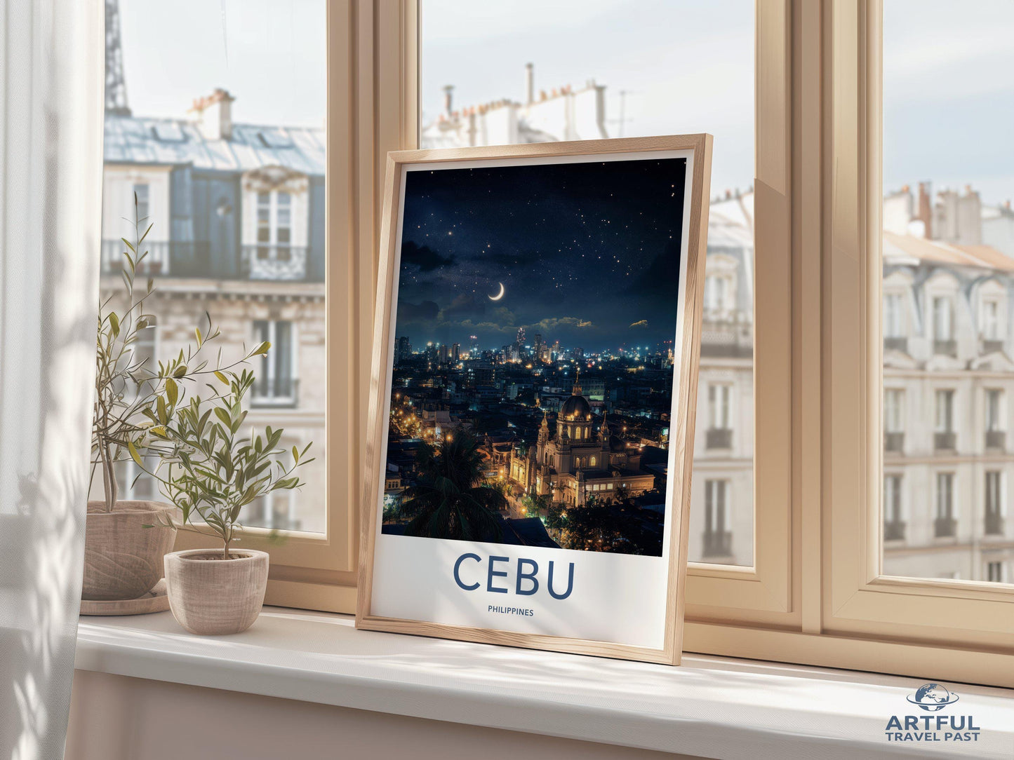 Cebu Poster - Philippines Wall Art