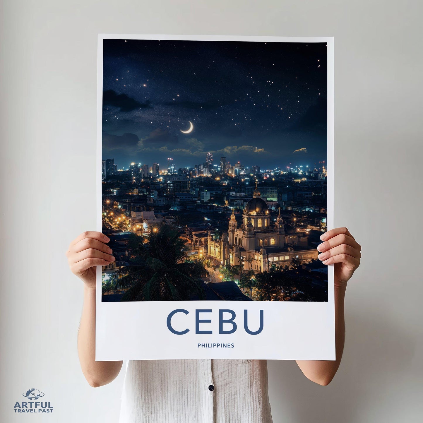 Cebu Poster - Philippines Wall Art