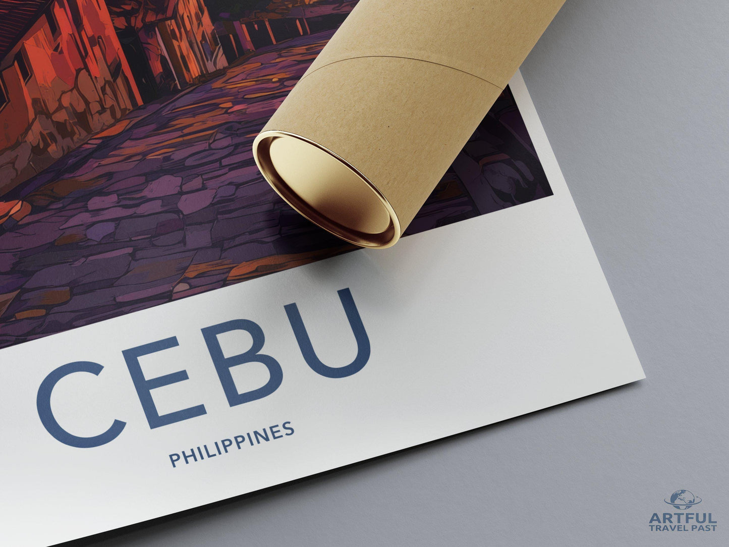 Cebu Poster | Philippines Wall Art | Asia Decor