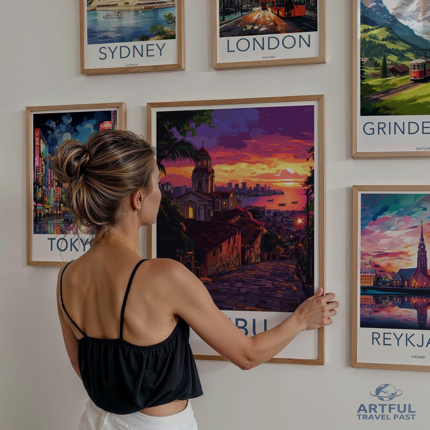 Cebu Poster | Philippines Wall Art | Asia Decor