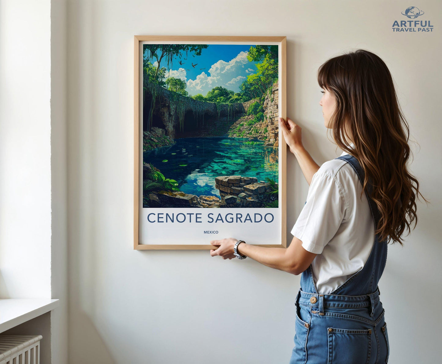 Cenote Sagrado Poster - Mexico Wall Art