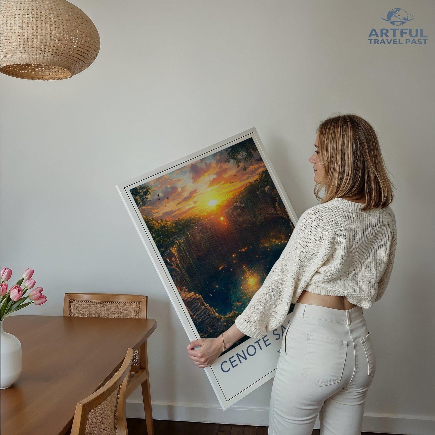 Cenote Sagrado Poster - Mexico Wall Art