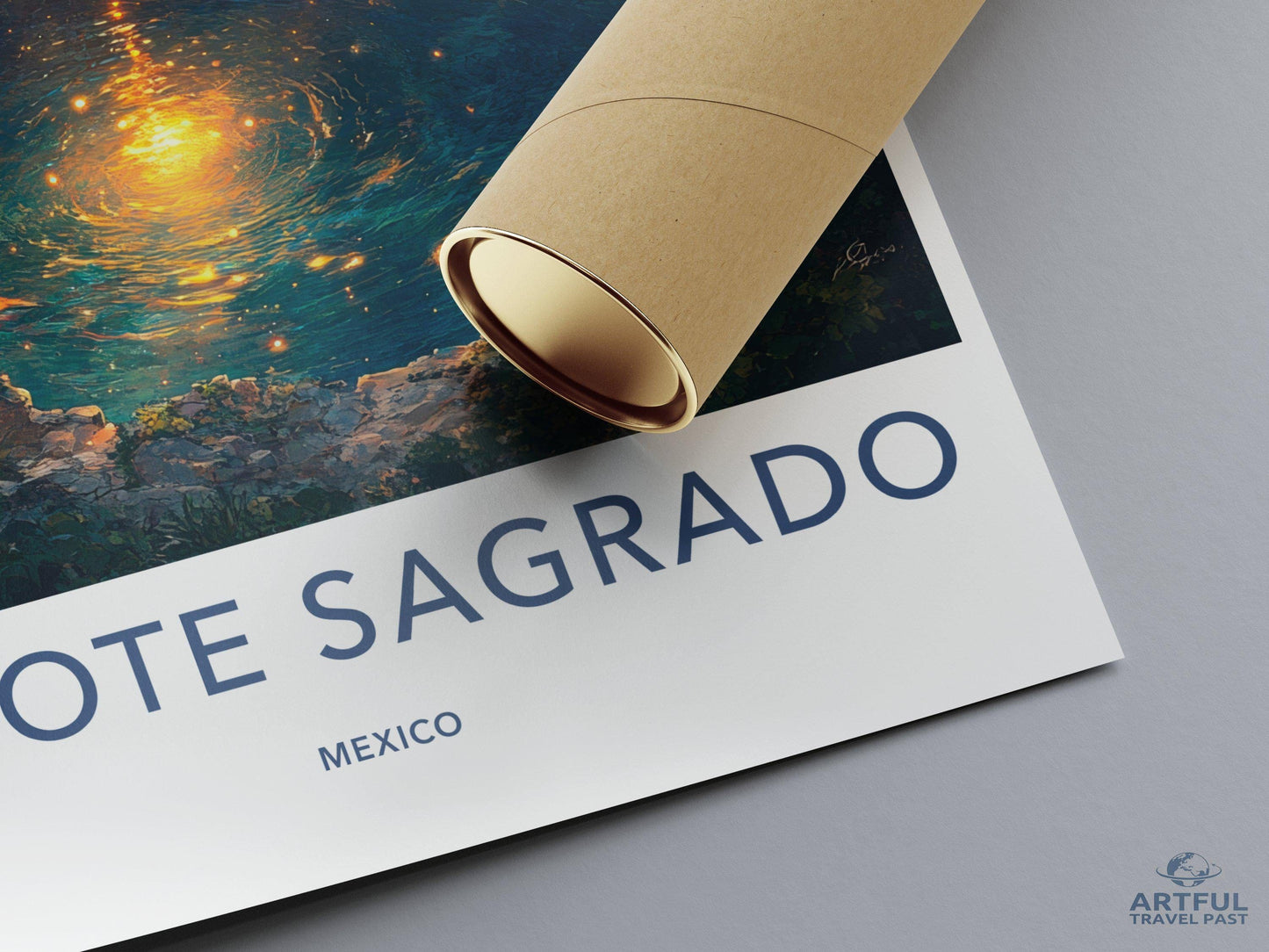 Cenote Sagrado Poster - Mexico Wall Art