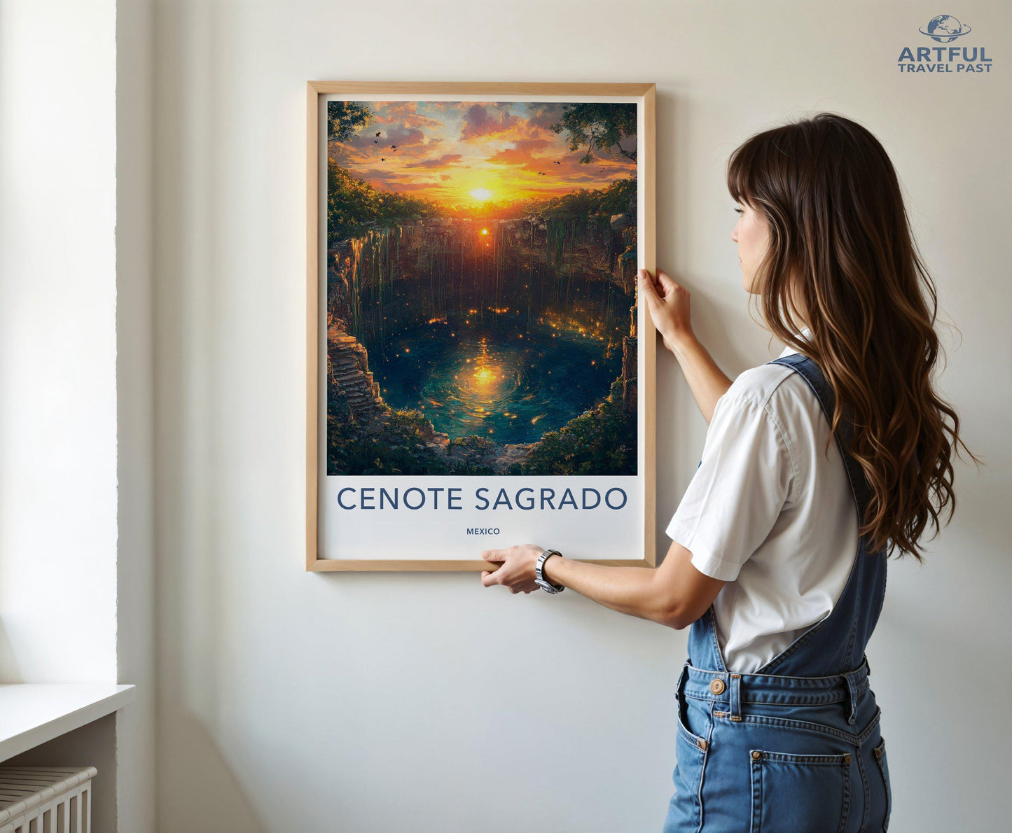 Cenote Sagrado Poster - Mexico Wall Art