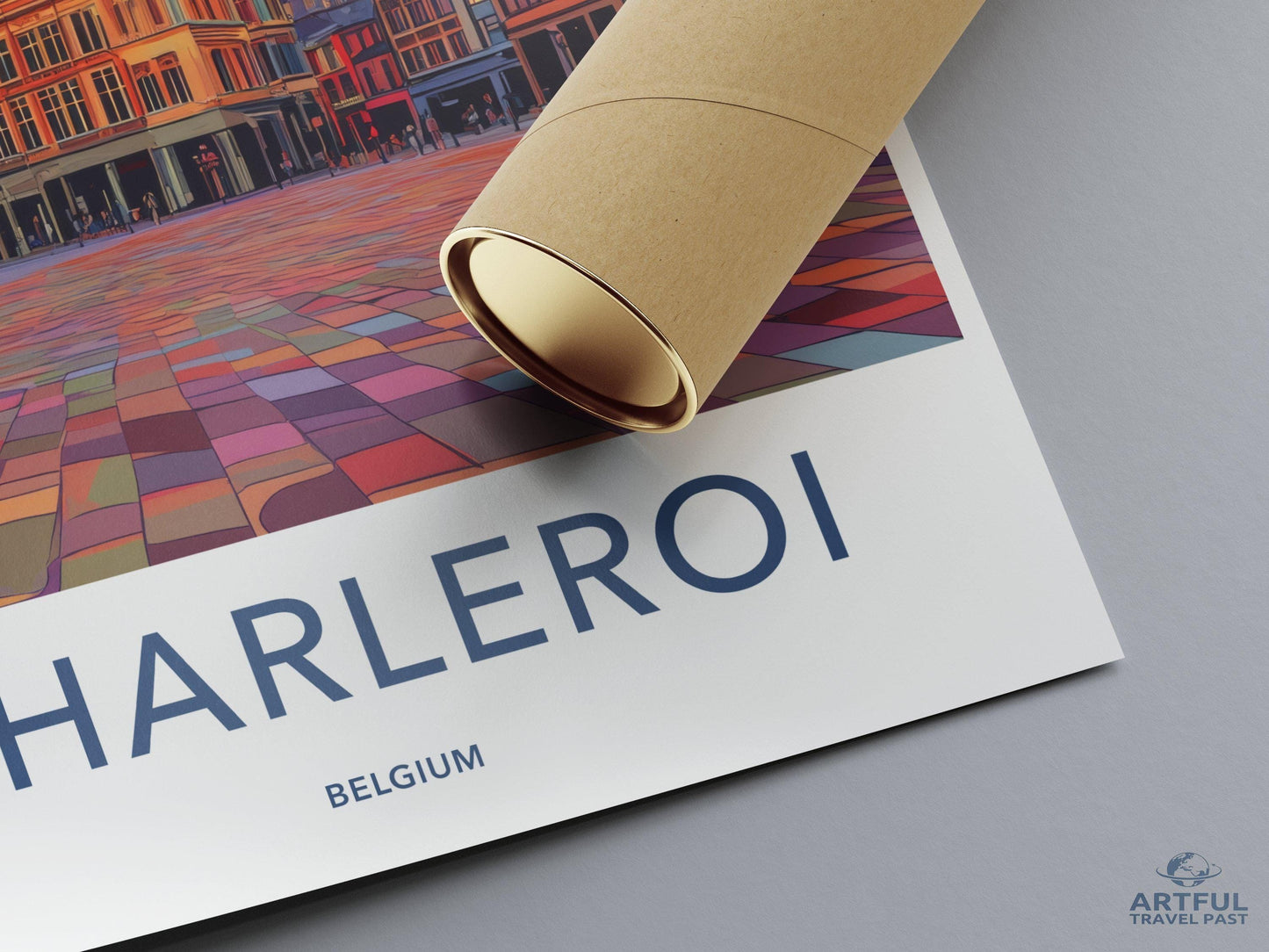 Charleroi Poster - Belgium Wall Art