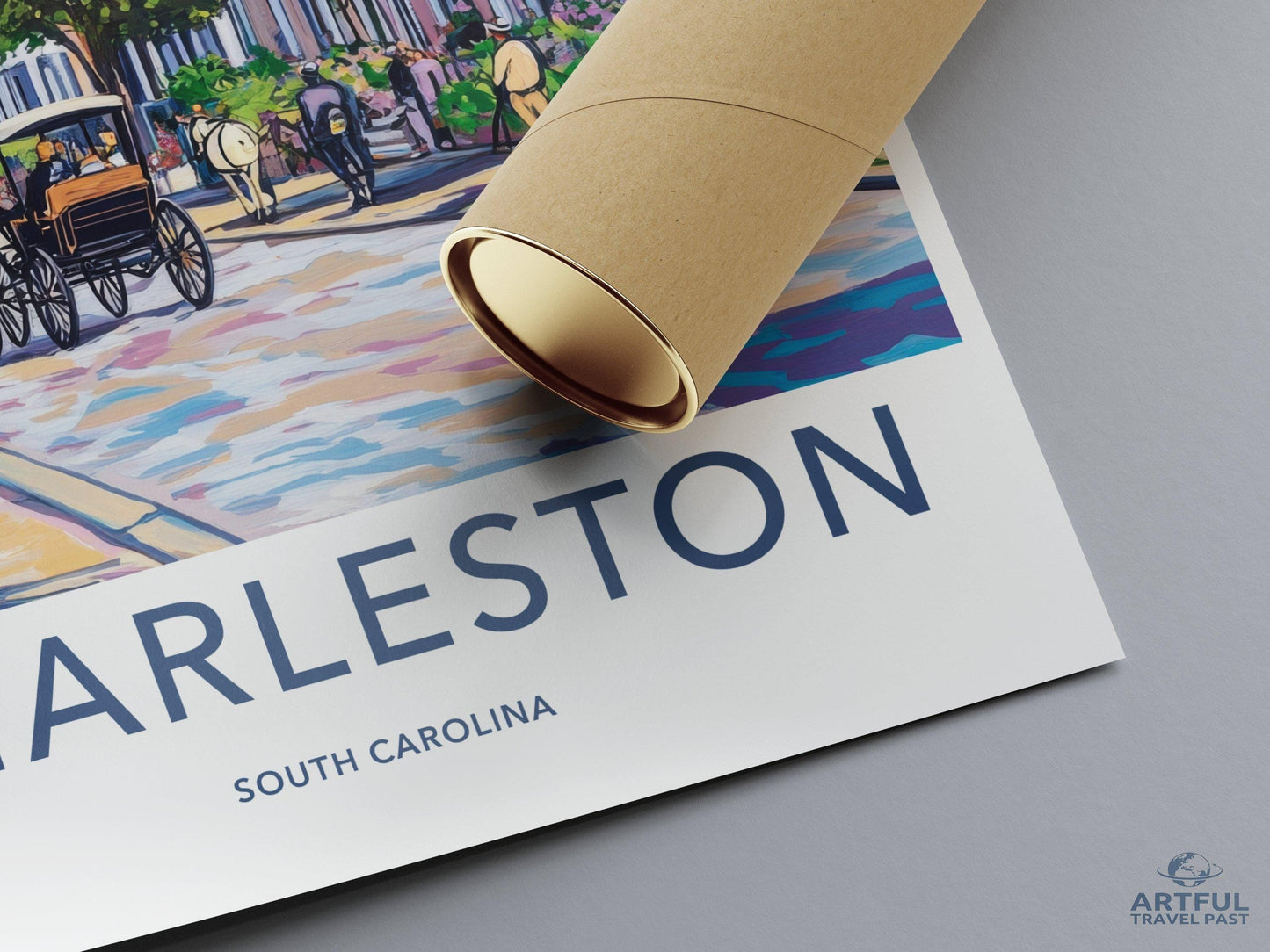 Charleston Poster - South Carolina Wall Art