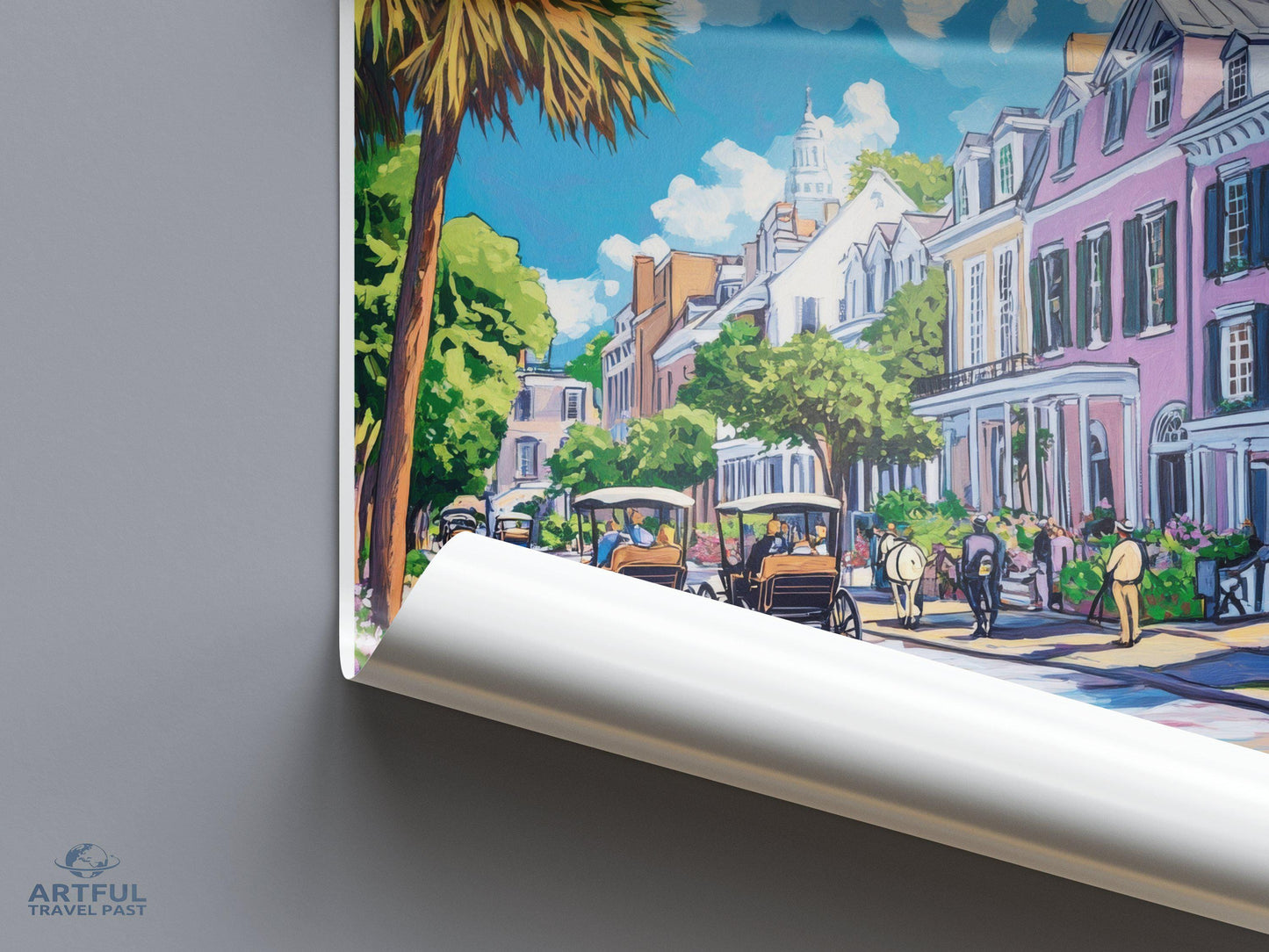 Charleston Poster - South Carolina Wall Art