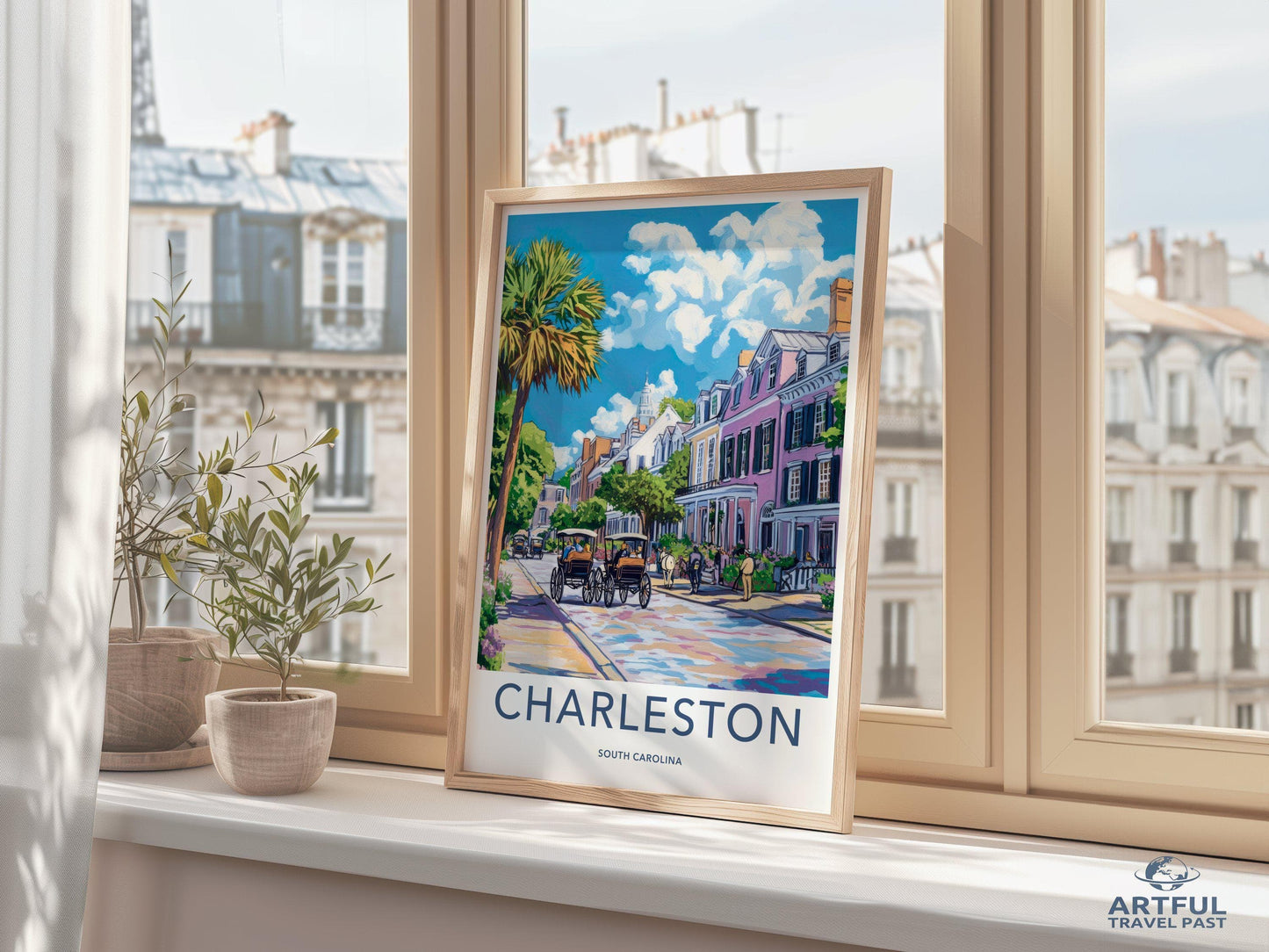 Charleston Poster - South Carolina Wall Art