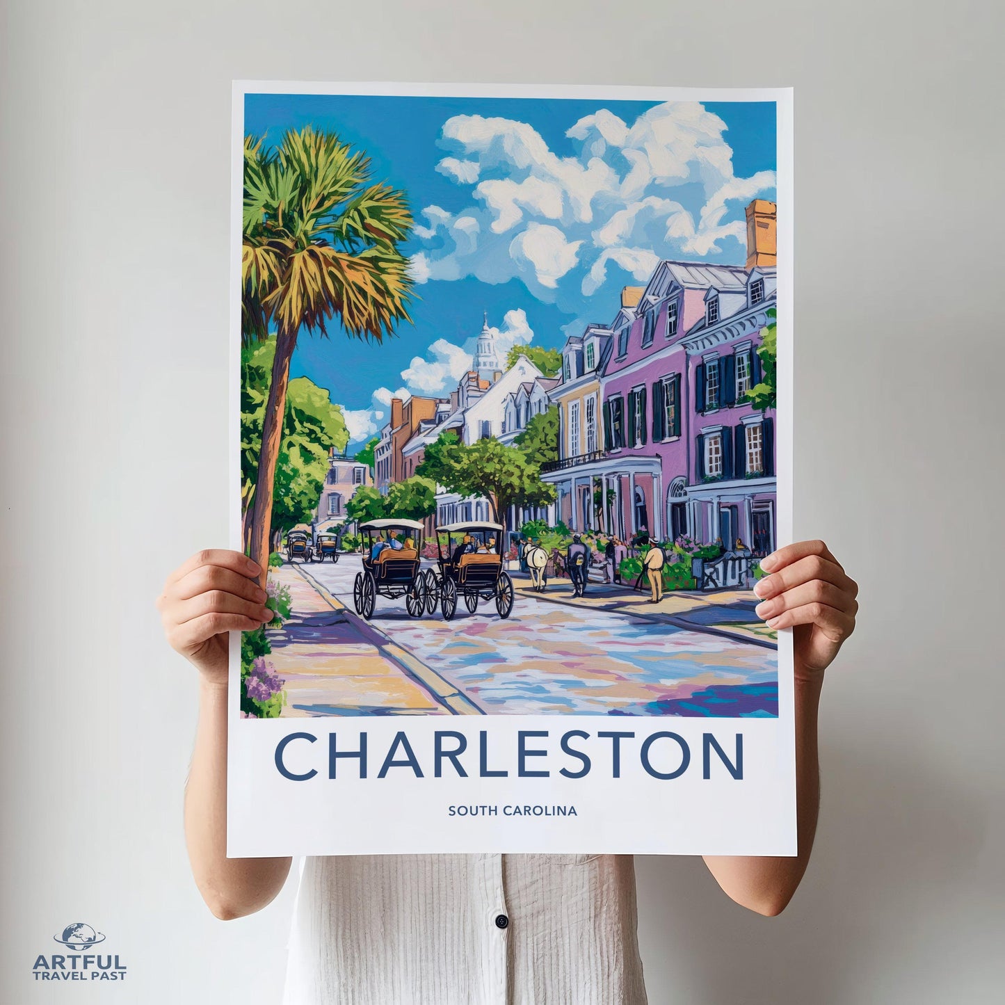 Charleston Poster - South Carolina Wall Art