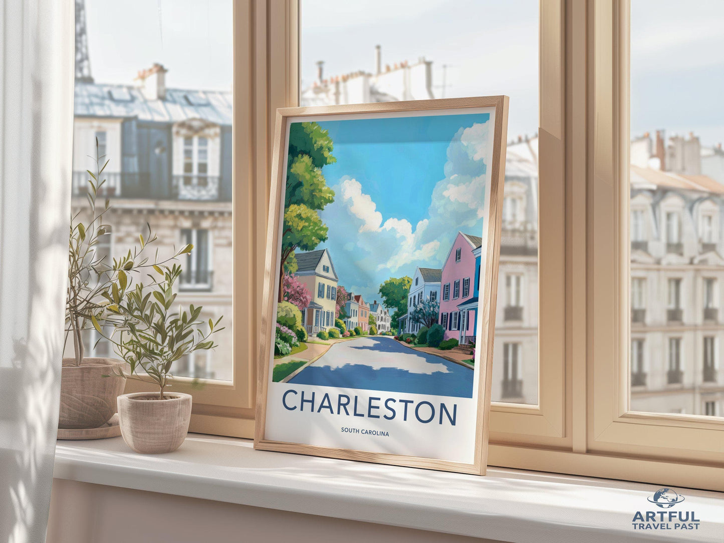 Charleston Poster - South Carolina Wall Art