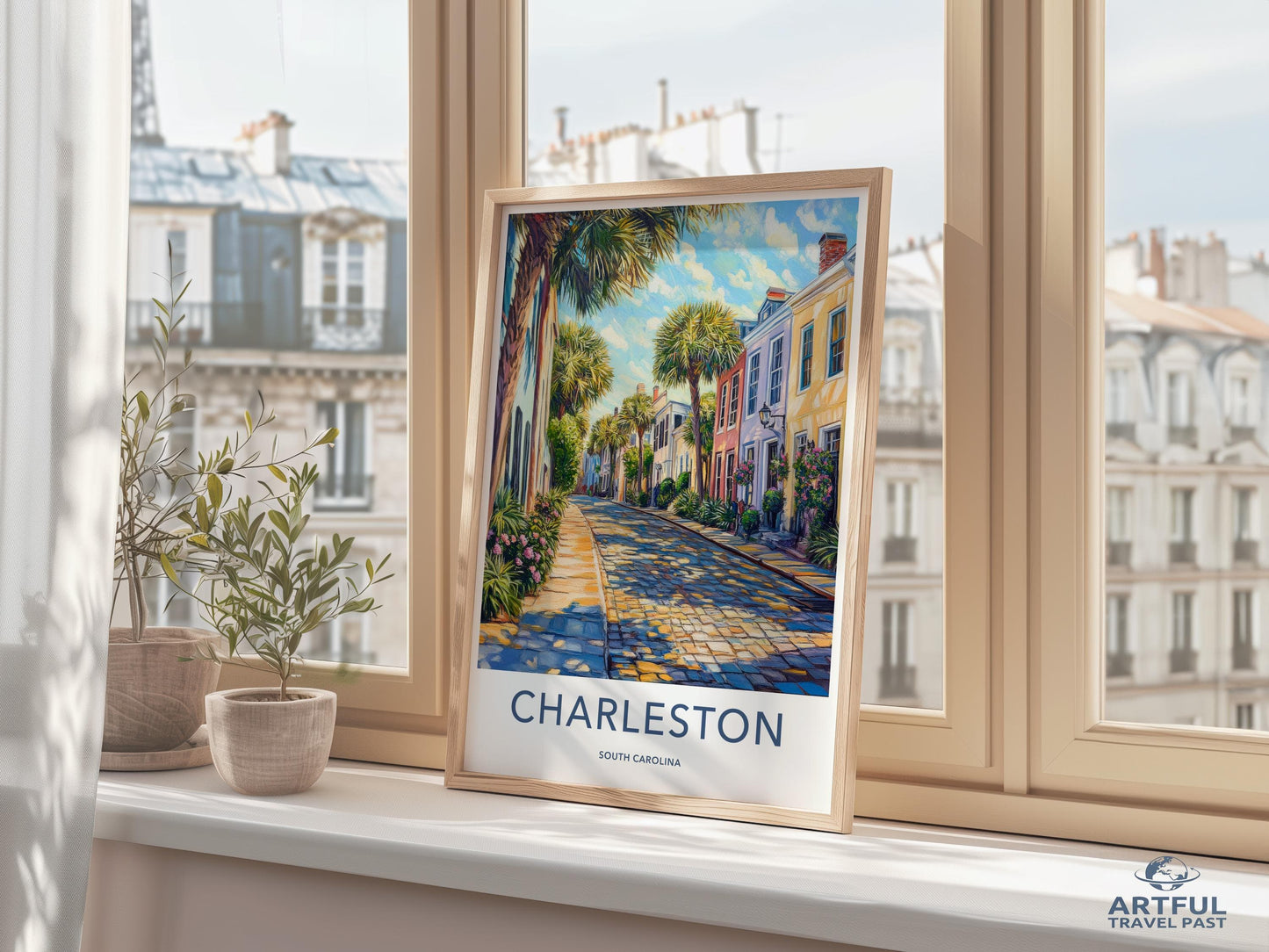 Charleston Poster - South Carolina Wall Art