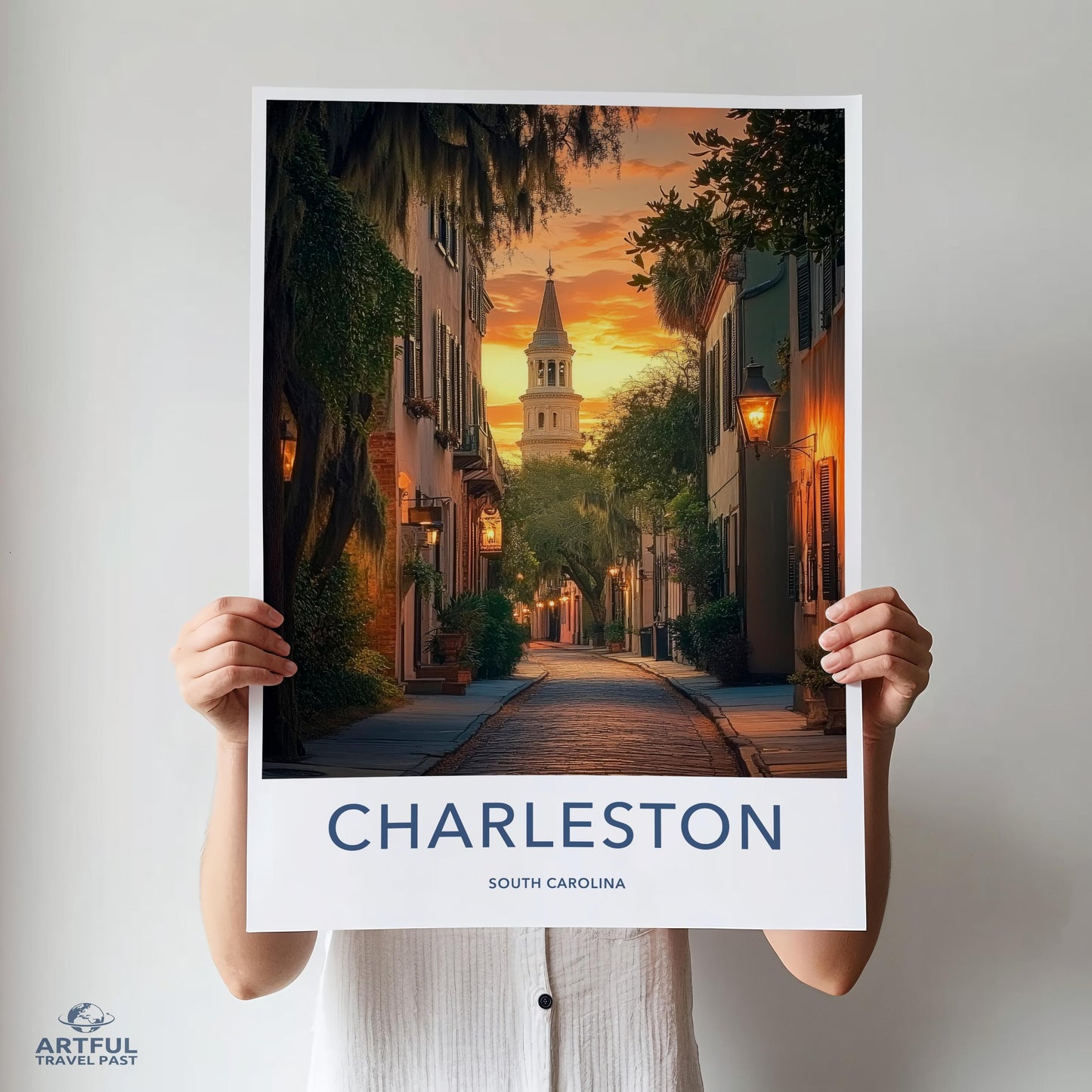 Charleston Poster - South Carolina Wall Art