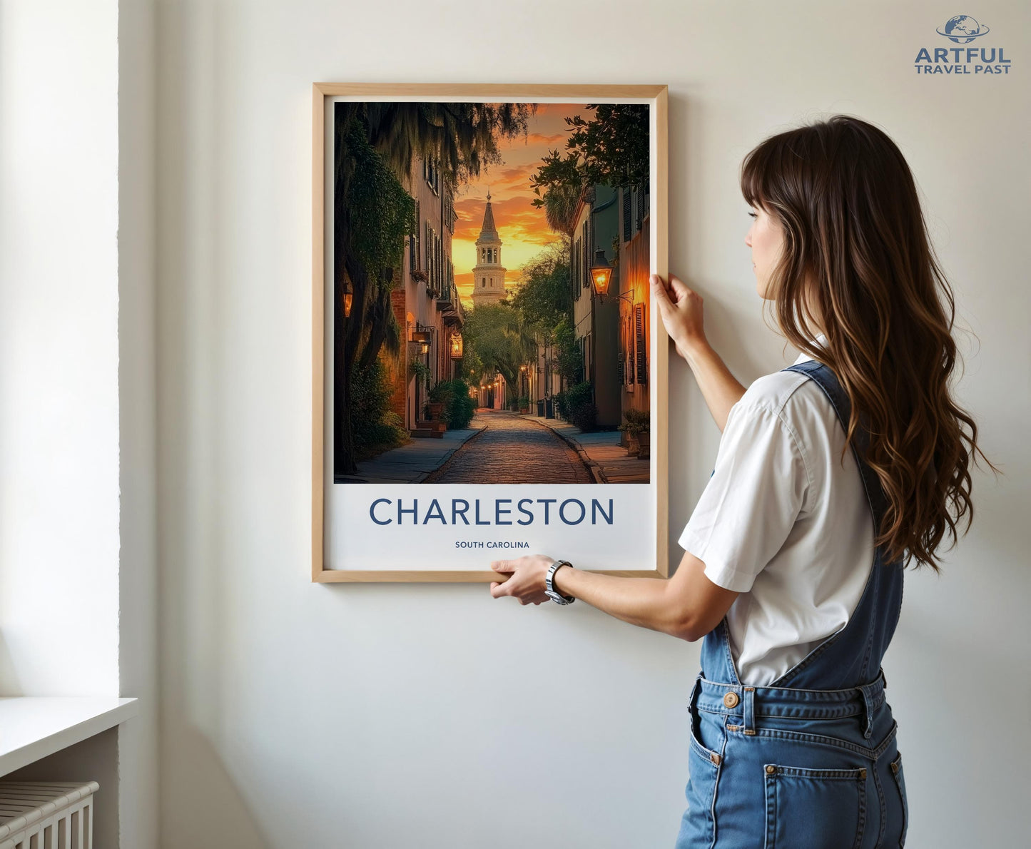 Charleston Poster - South Carolina Wall Art