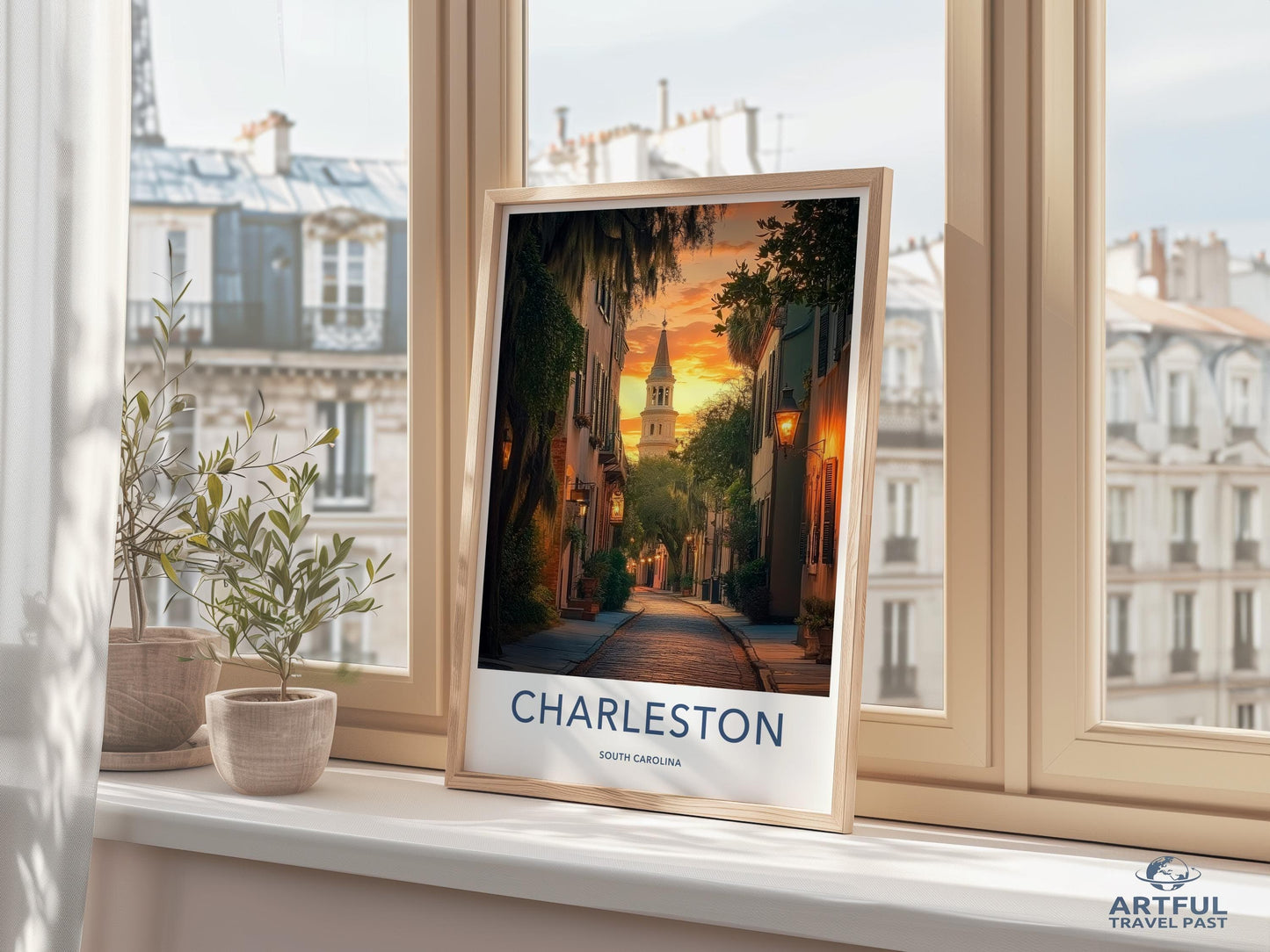 Charleston Poster - South Carolina Wall Art