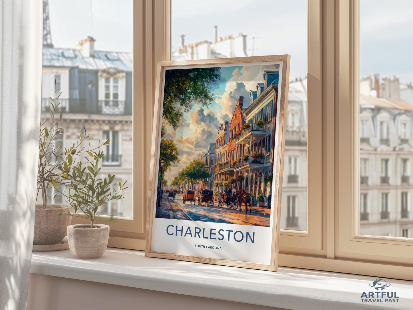 Charleston Poster - South Carolina Wall Art