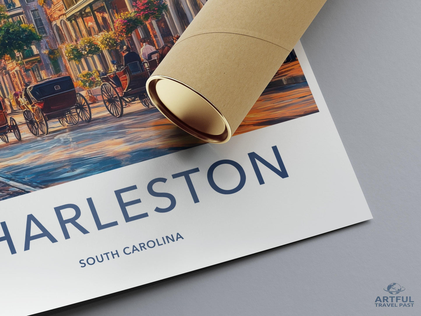 Charleston Poster - South Carolina Wall Art