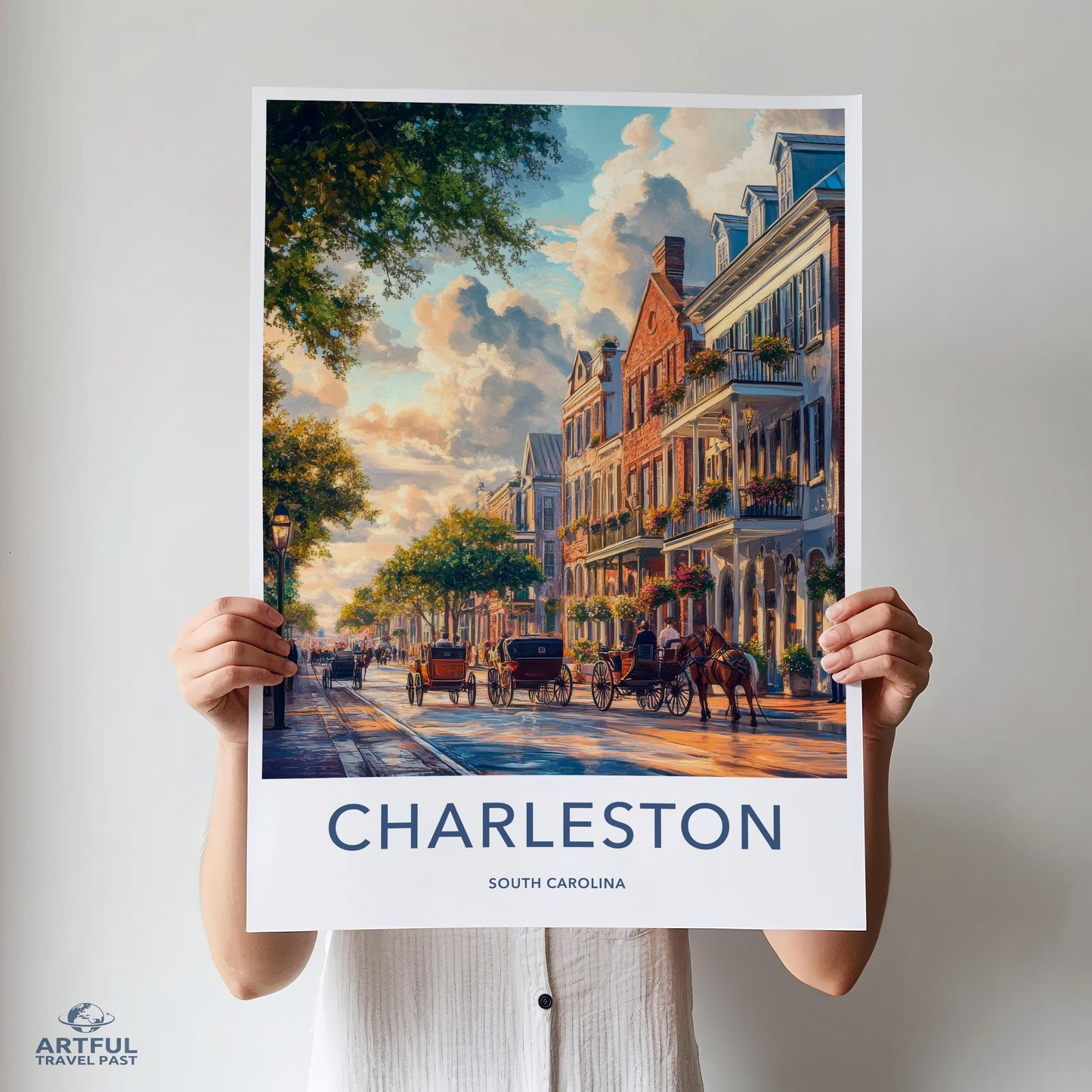Charleston Poster - South Carolina Wall Art