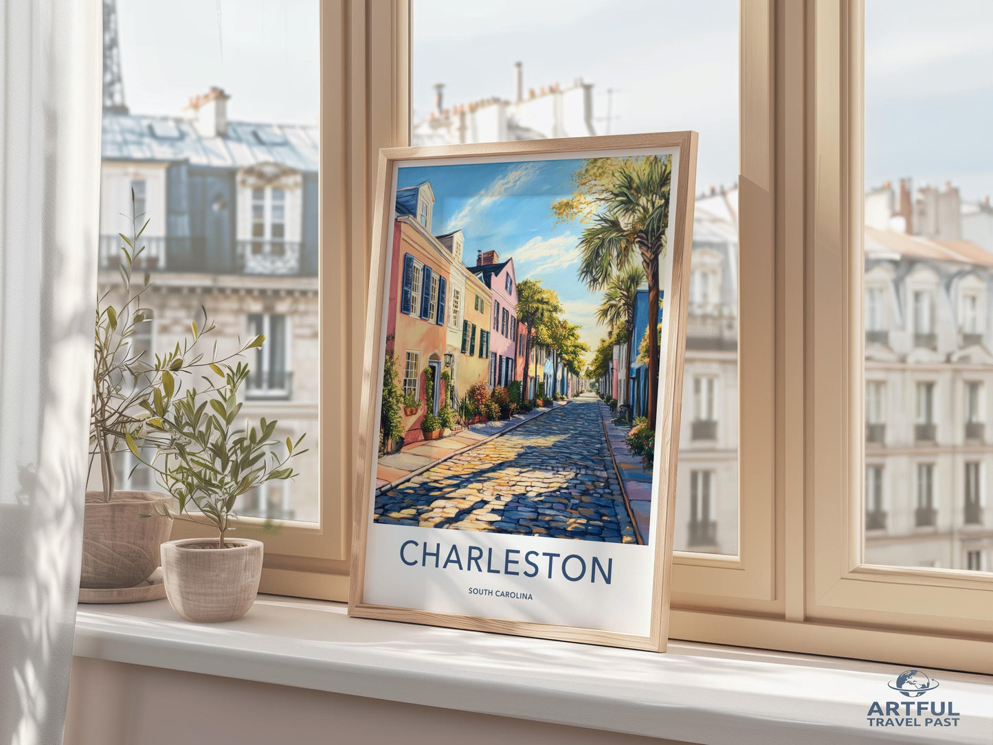 Charleston Poster - South Carolina Wall Art