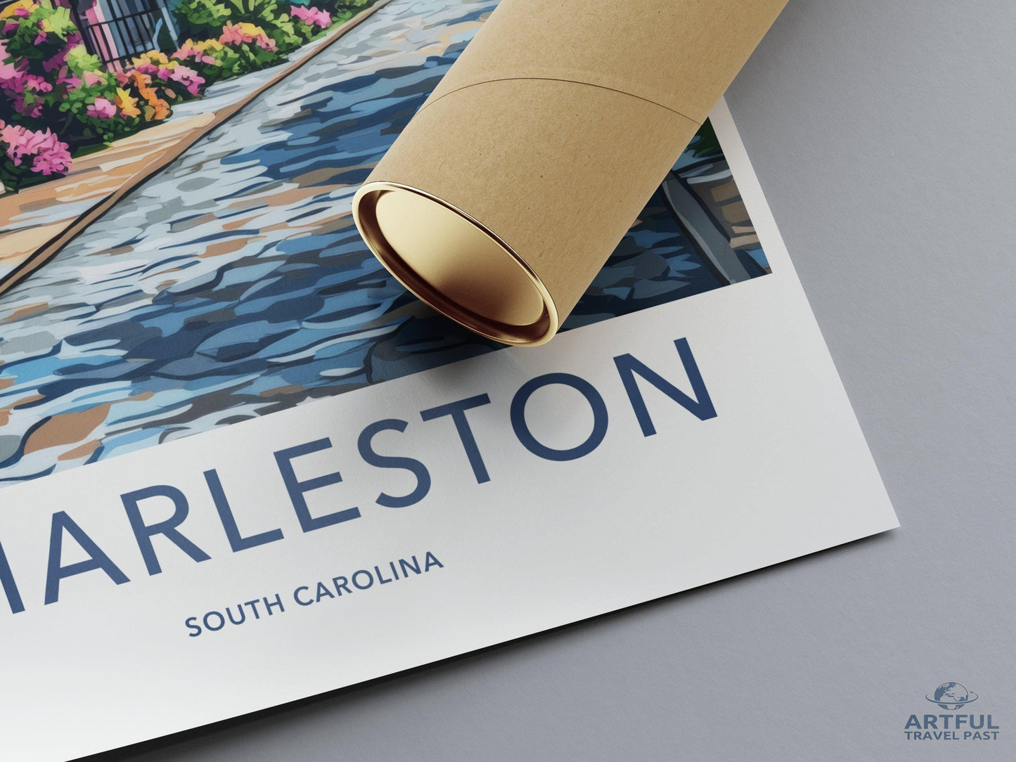 Charleston Poster | South Carolina Wall Art | America Decor
