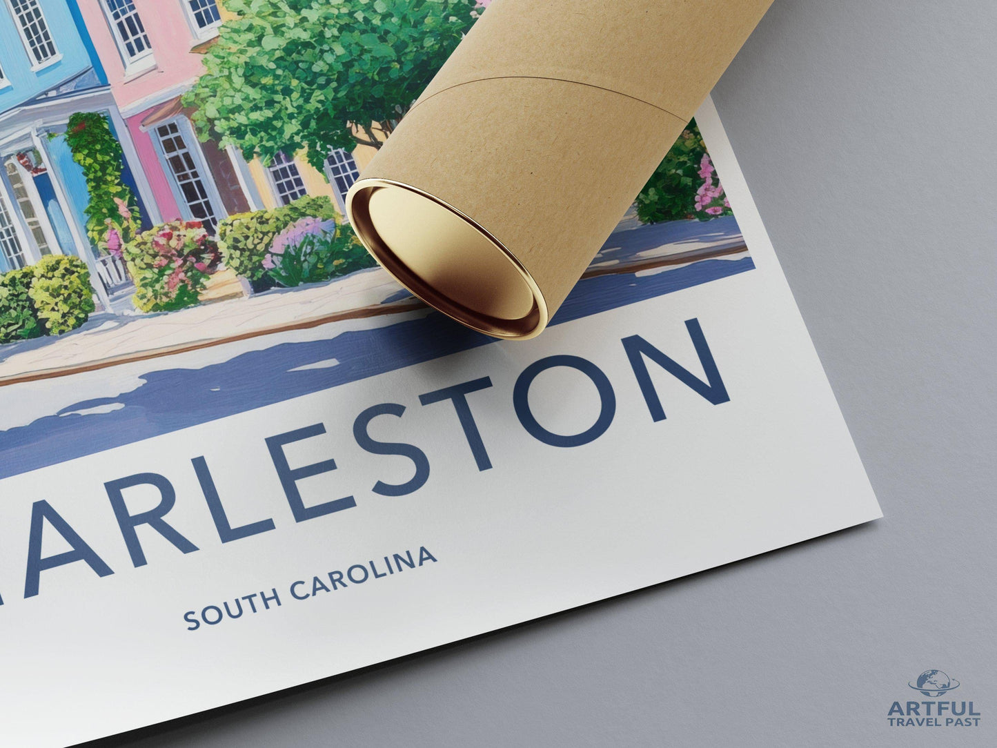 Charleston Poster | South Carolina Wall Art | America Decor