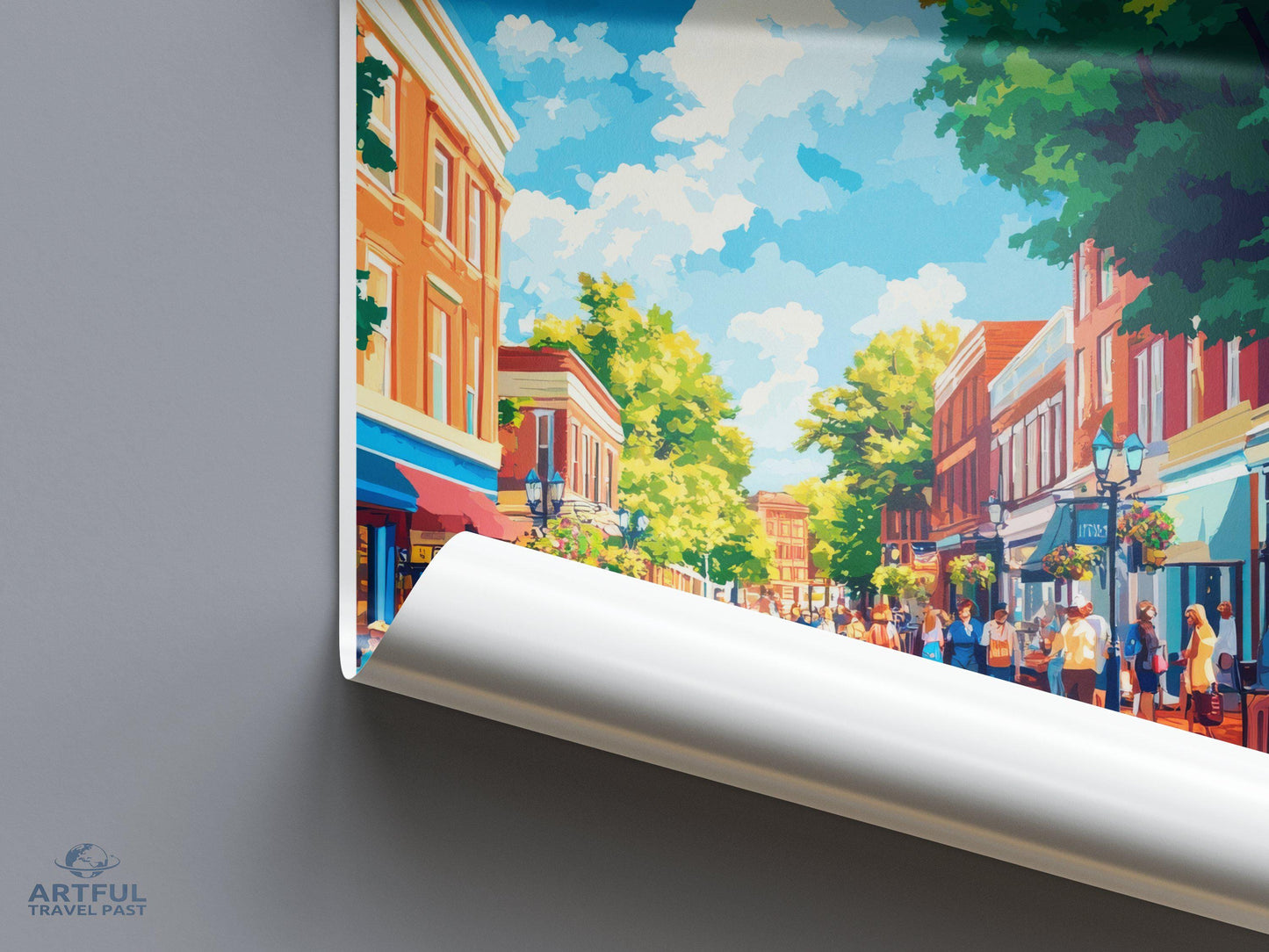 Charlottesville Poster - Virginia Wall Art