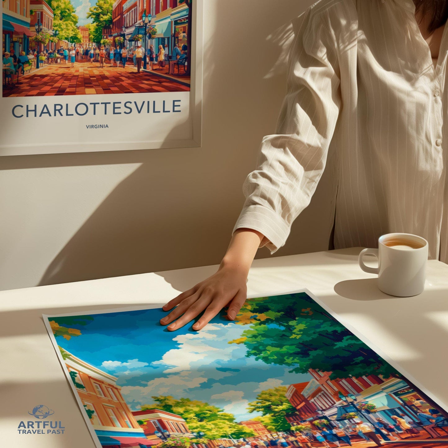 Charlottesville Poster - Virginia Wall Art