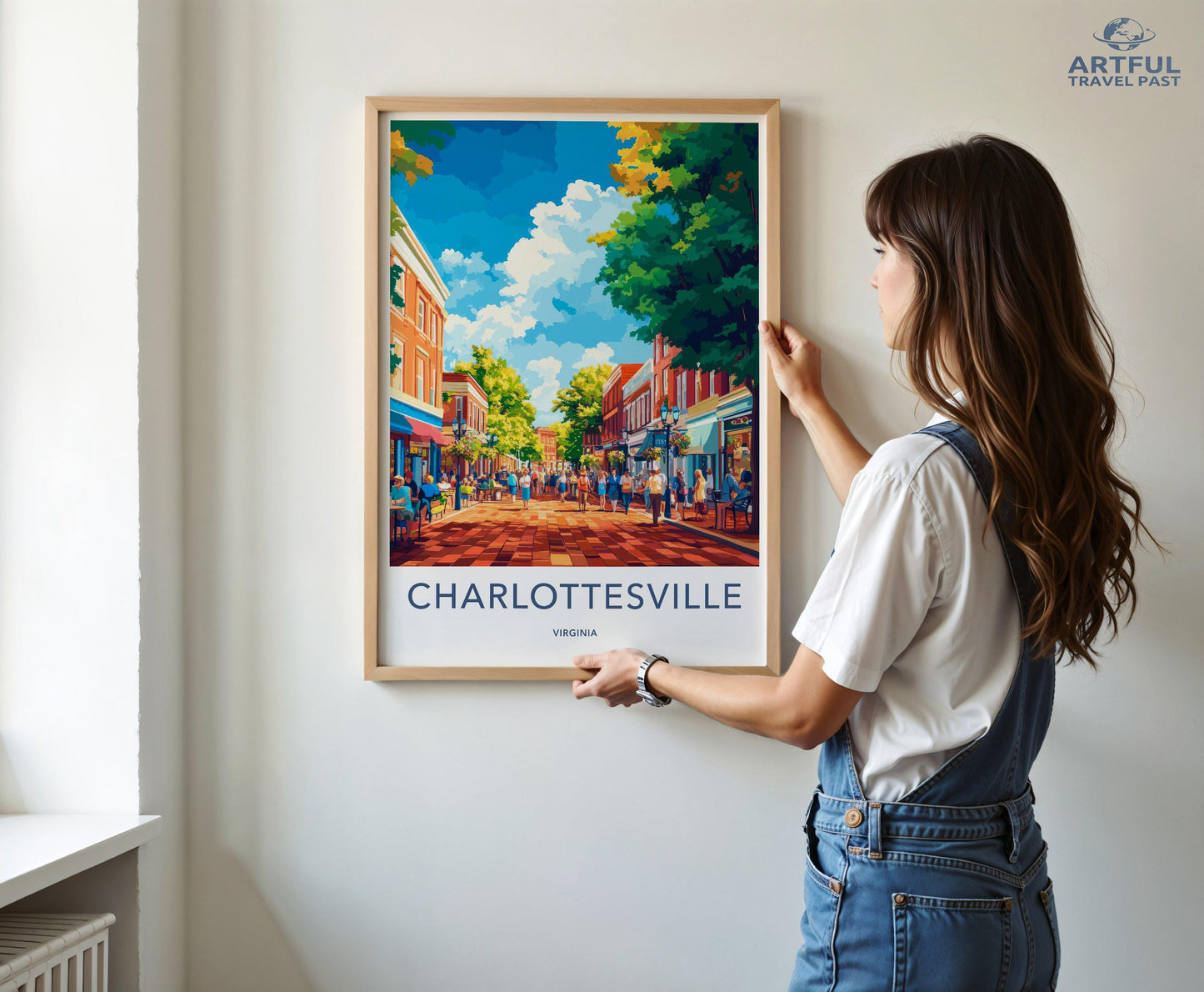 Charlottesville Poster - Virginia Wall Art