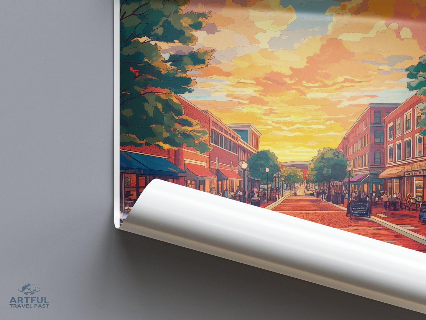 Charlottesville Poster - Virginia Wall Art