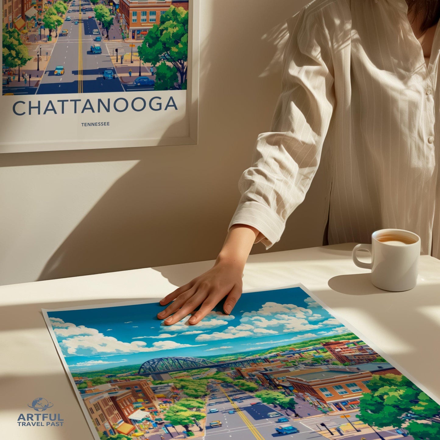 Chattanooga Poster - Tennessee Wall Art