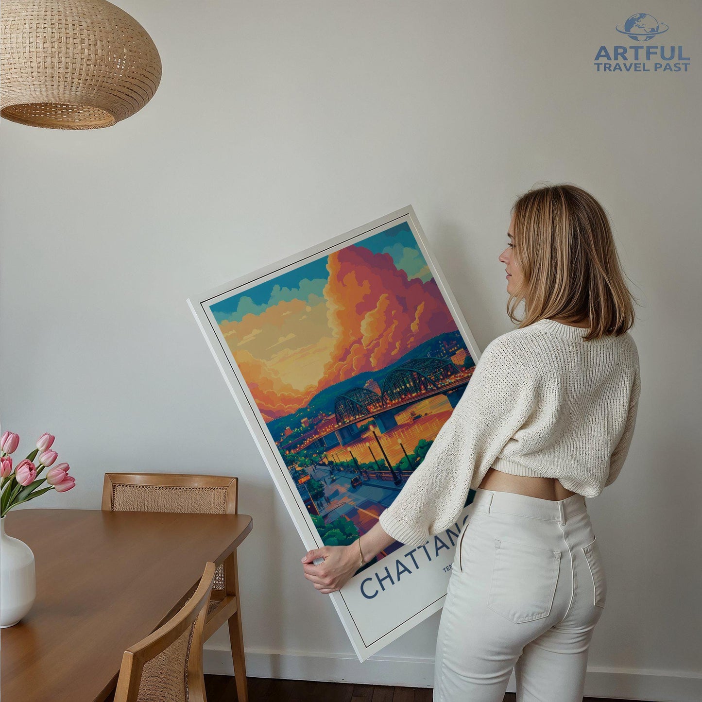 Chattanooga Poster - Tennessee Wall Art