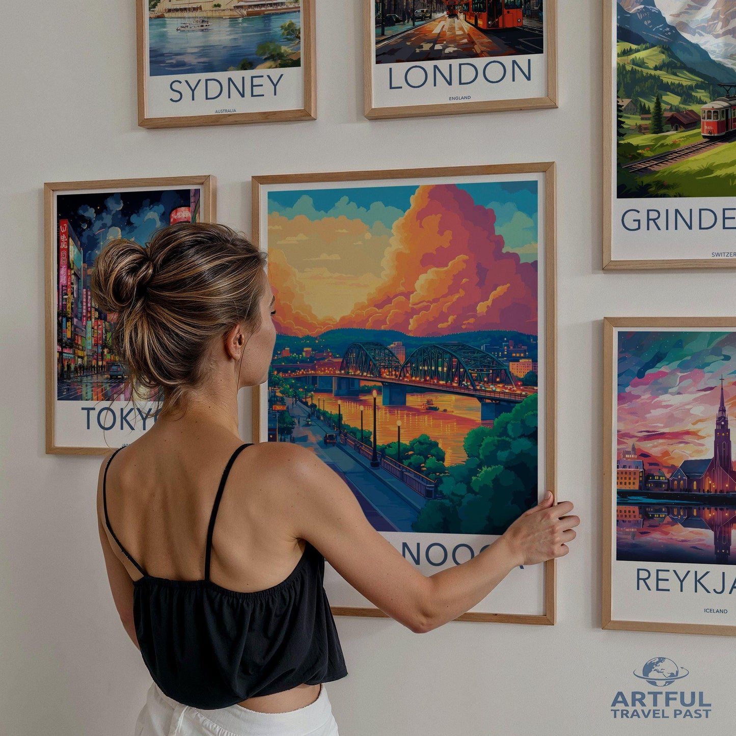 Chattanooga Poster - Tennessee Wall Art