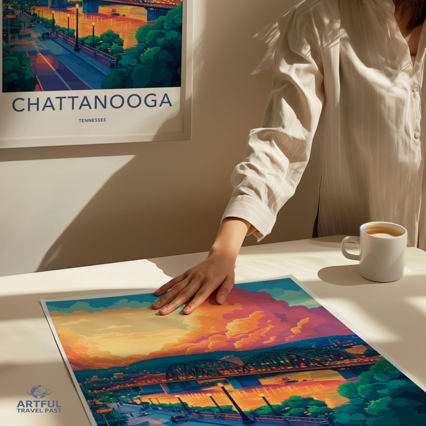 Chattanooga Poster - Tennessee Wall Art
