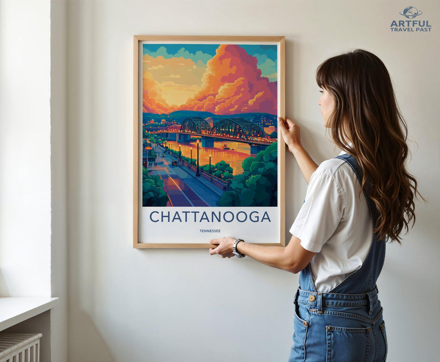 Chattanooga Poster - Tennessee Wall Art