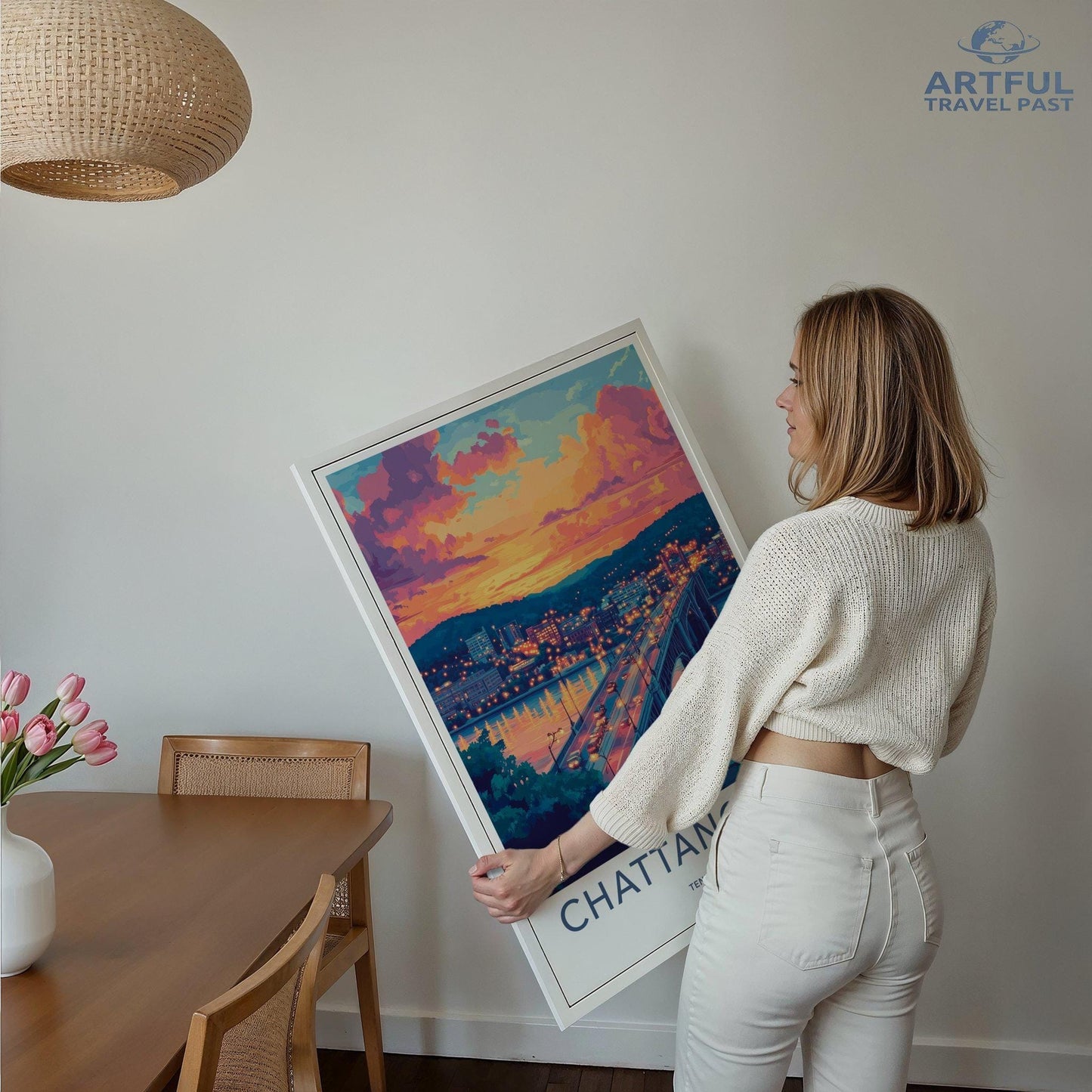 Chattanooga Poster - Tennessee Wall Art