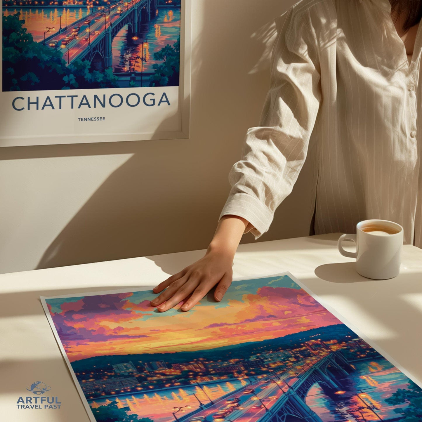 Chattanooga Poster - Tennessee Wall Art